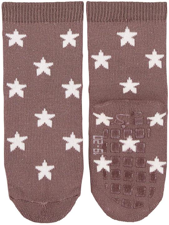 Actual product image Sterntaler Emmi Anti-Slip Socks Set of 2 Brown Gr. 23/24 (pack of 2, 24)