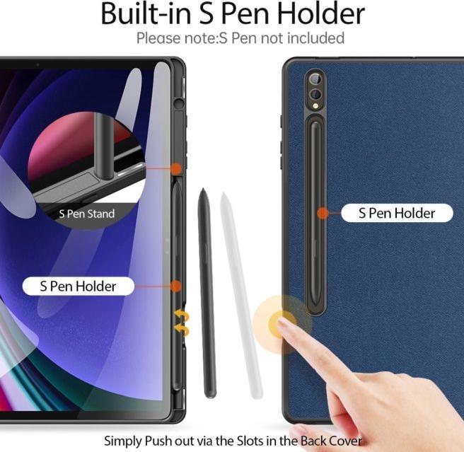 Actual product image Dux Ducis Domo Series (Galaxy Tab S9+, Galaxy Tab S9 FE+, Galaxy Tab S10+)