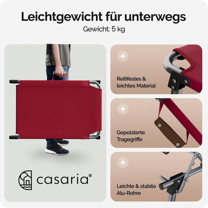 Image du produit Casaria Sonnenliege (190 cm)