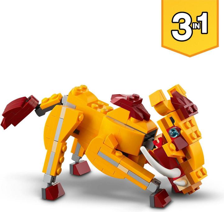 Produktbild LEGO Wilder Löwe (31112, LEGO Creator 3-in-1)