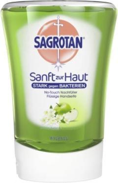 Produktbild Sagrotan No-Touch Nachfüller Apfel & Jasmin 250ml (Handseife Nachfüllpackung, 250 ml)
