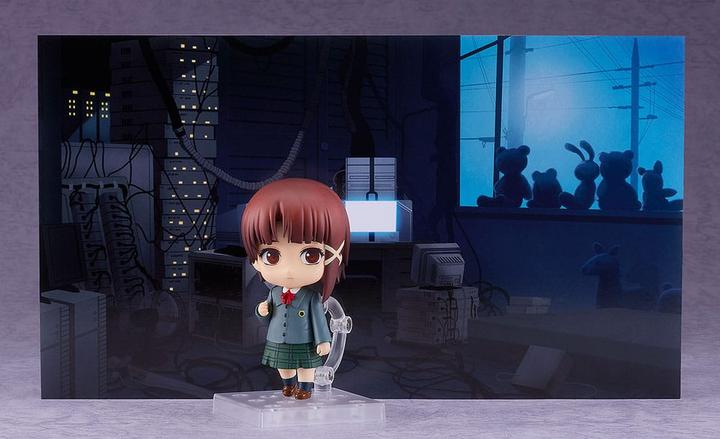 Actual product image Good Smile Company Serial Experiments Lain action figure Lain Iwakura 10 cm