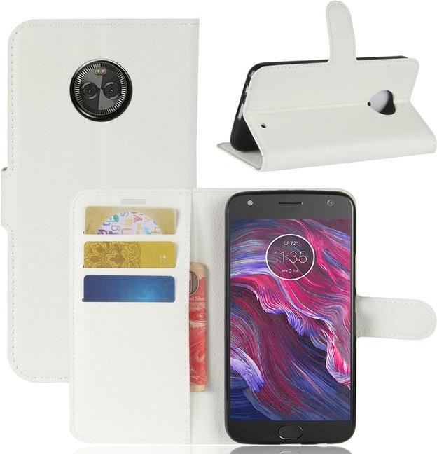 Actual product image MU Classic Classic leather case with litchi texture (Motorola Moto X4)
