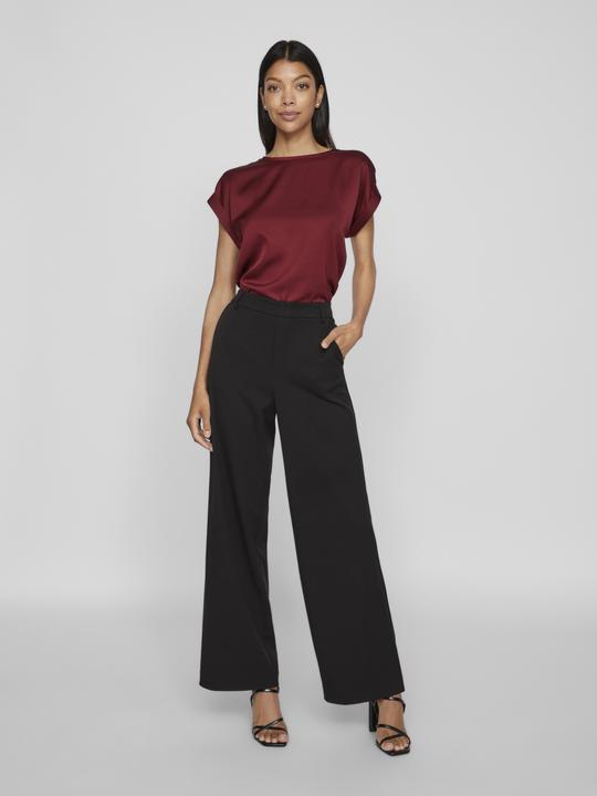 Actual product image Vila Round neckline top with short sleeves (42)