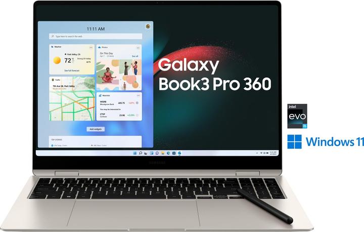 Produktbild Samsung Galaxy Book3 Pro 360 (16", Intel Core i7-1360P, 16 GB, 512 GB, DE)