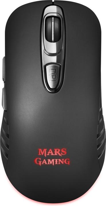 Mars Gaming MMW2 Mouse wireless per giochi con pulsanti aggiuntivi (Senza fili)