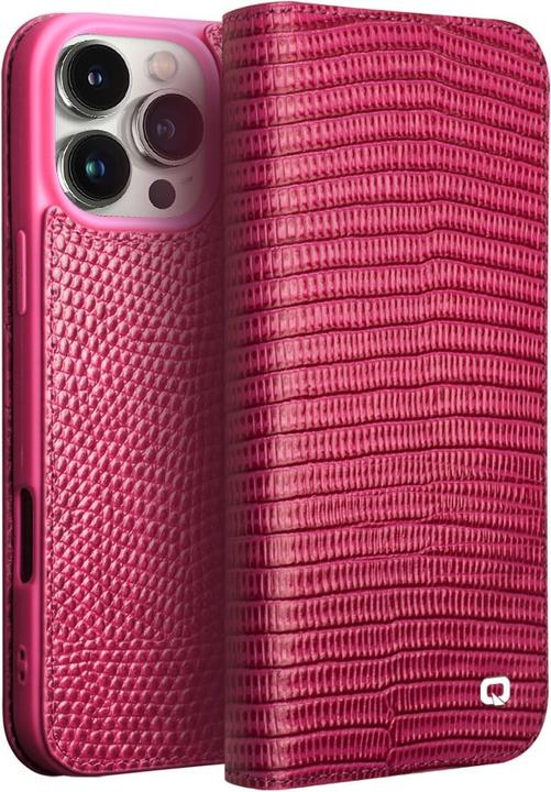 Produktbild QiAlino Hülle Croco Flip (Apple iPhone 16 Pro Max)
