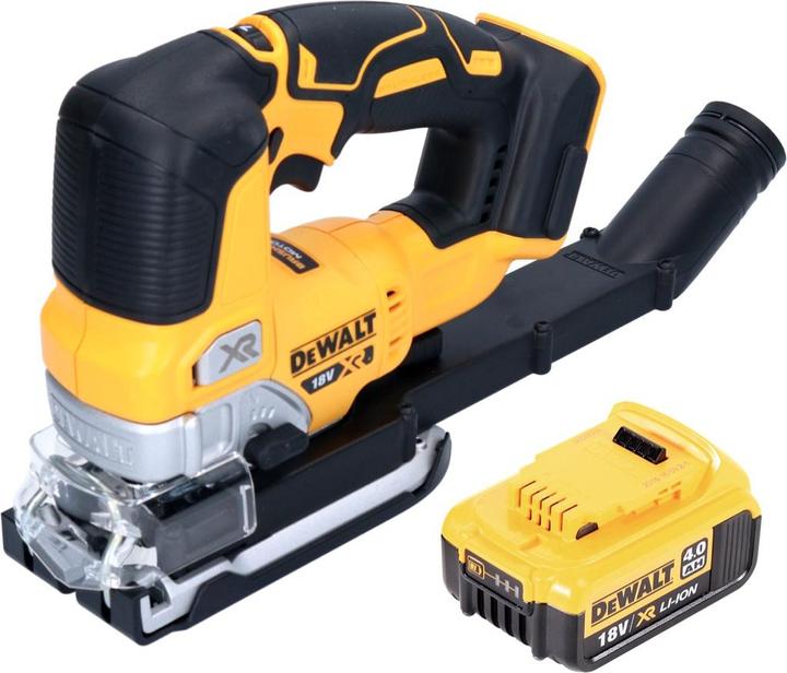 Actual product image DeWalt DCS 334 N Battery pendulum action jigsaw 18 V Brushless + 1x battery 4.0 Ah - without charger