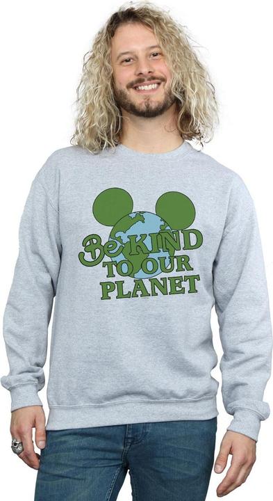 Actual product image Disney Mens Mickey Mouse Be Kind Sweatshirt (S)