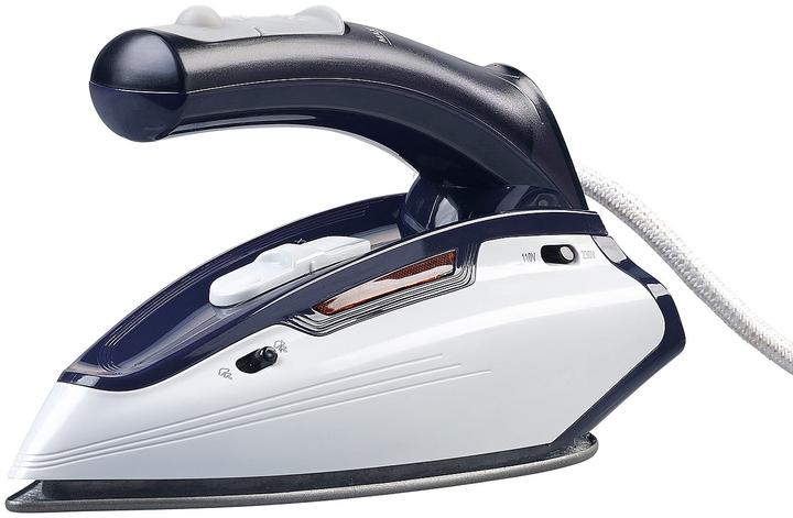 Produktbild Sichler 2in1-Reise-Dampfbügeleisen mit klappbarem Griff (1150 W, 400 g/min)