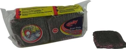 Multy Spugna per padelle in lana d'acciaio 10 pezzi (10 pz.)