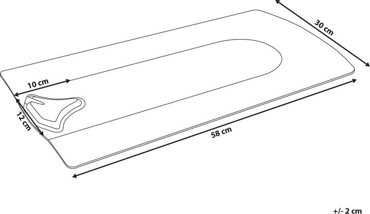 Image du produit Beliani Chauffe-lit à eau 250W 2pcs CALESCO Basic