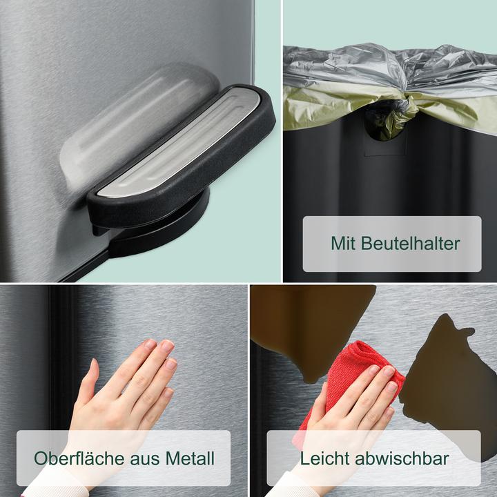 Image du produit Relaxdays Seau à maquillage (8 l)