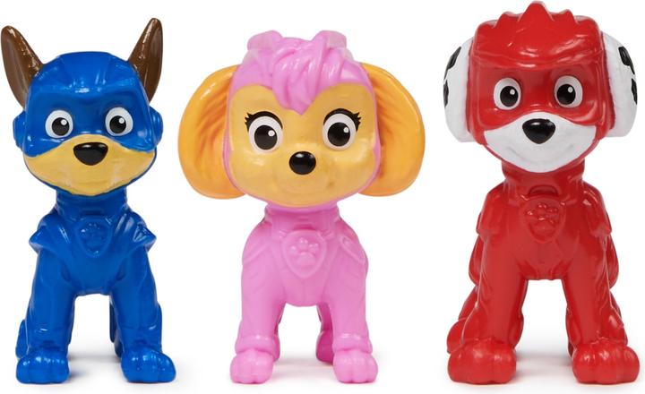 Produktbild Spin Master Paw Patrol: Der Mighty Kinofilm, 3-teiliges Pup Squad-Figuren Geschenkset, Mighty Pups Chase-, Skye-