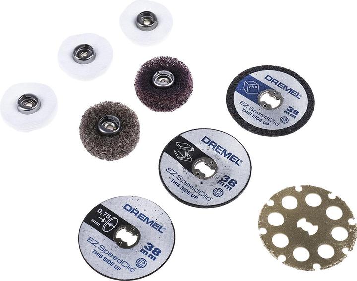 Actual product image Dremel EZ SpeedClic accessory set 70 pcs.