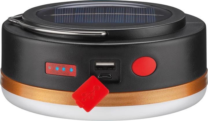 Produktbild Goobay LED-Solar-Campinglampe mit Akku