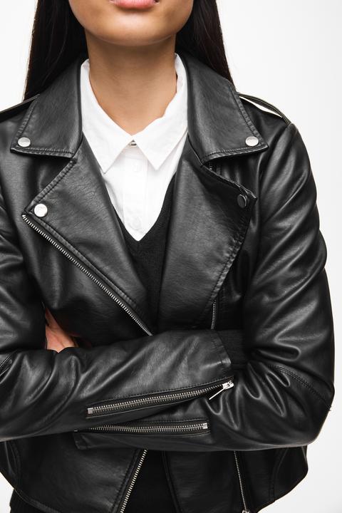 Immagine prodotto Vila Giacca in finta pelle dal look biker (XS)