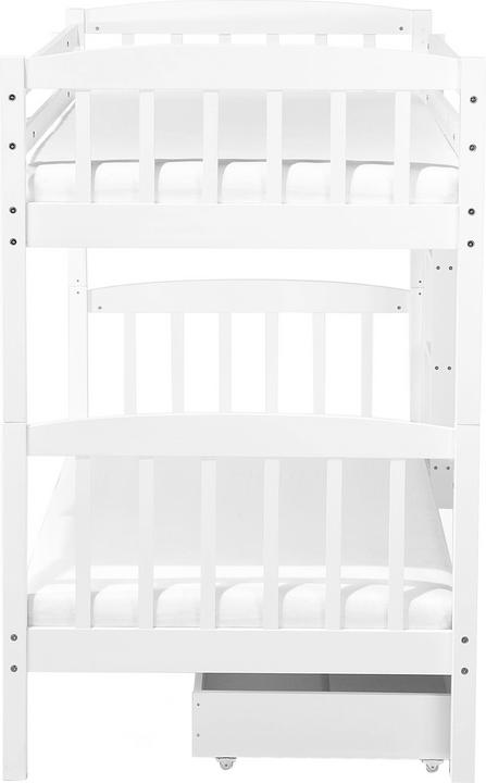 Immagine prodotto Beliani Letto a soppalco in legno con rete bianca 90 x 200 cm REVIN (90 x 200 cm)
