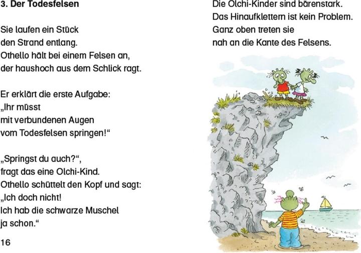 Actual product image The Olchis and the great test of courage (Erhard Dietl, German)
