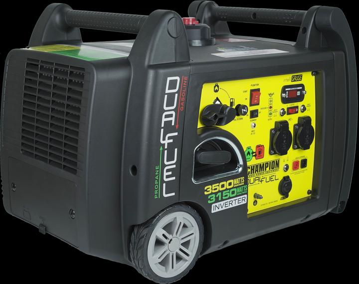 Champion Power Equipment Agregat EU 3500-Watt-LPG-Dual-Fuel-Inverter-Generator mit Elektrostart (3200 W, 0.60 l)
