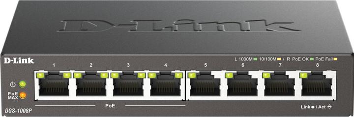 Produktbild D-Link Dgs-1008p (8 Ports)