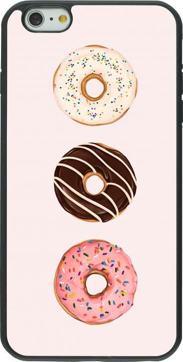 Produktbild PhoneLook Hülle Silikon schwarz Spring 23 donuts (Apple iPhone 6s Plus, Apple iPhone 6 Plus)