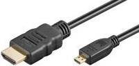 Image du produit MicroConnect HDMI (Typ A) — micro HDMI (Typ D) (1.50 m, HDMI)