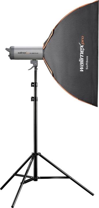 Immagine prodotto Walimex Softbox PLUS Linea Arancione 90x90 (Soft box)