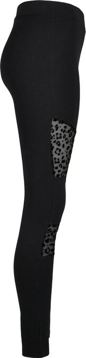 Actual product image Urban Classics Ladies Flock Lace Inset Leggings (XL)
