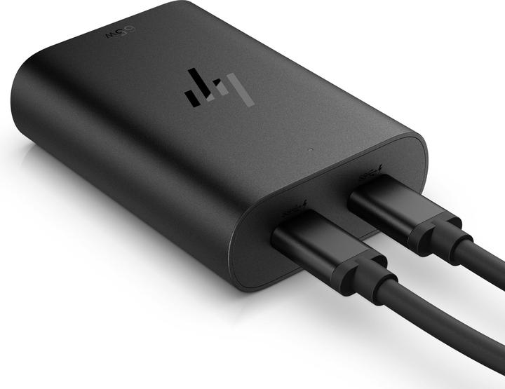 Image du produit HP Chargeur USB-C 65W GaN pour ordinateur portable EMEA-INT (65 W)