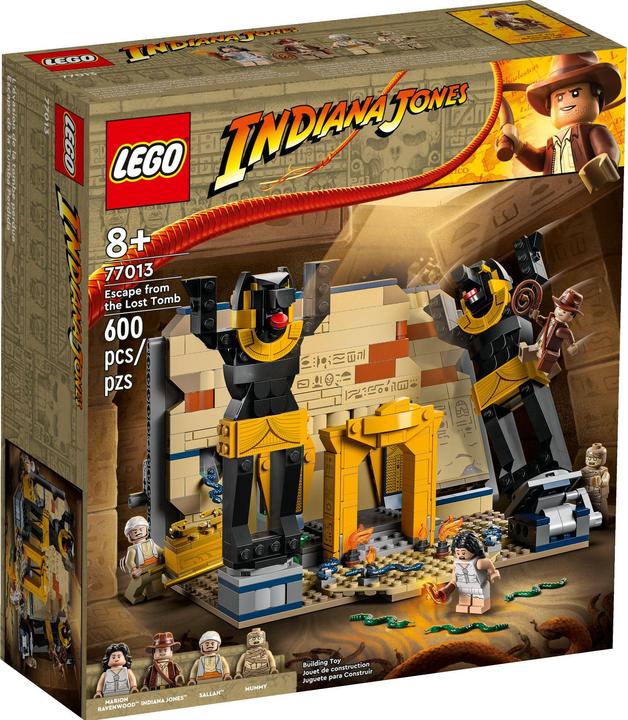 Immagine prodotto LEGO Indiana Jones End-Of-Live Set Flucht aus dem Grabmal - 77013 NEU! Teile 600x (77013)