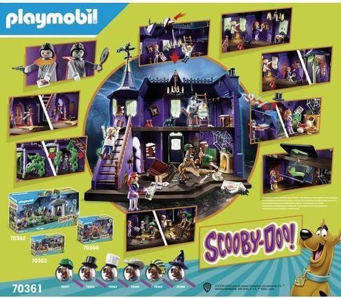 Produktbild Playmobil SCOOBY-DOO! Abenteuer im Geisterhaus (70361, Playmobil Scooby-Doo)