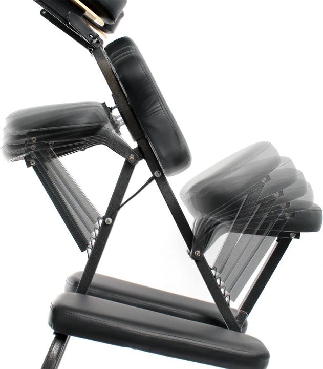 Actual product image Wiltec Toboli massage chair foldable 120 kg mobile tattoo chair portable treatment chair