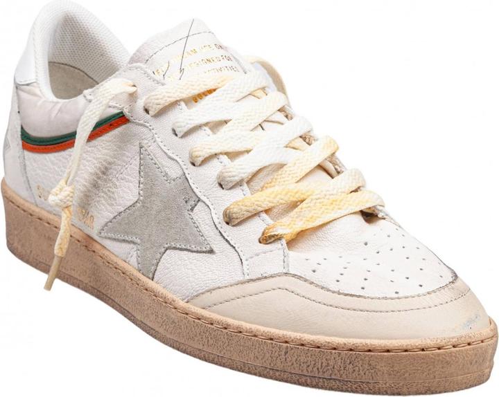 Produktbild Golden Goose sneakers ballstar in nappa and nylon color white/beige (42)