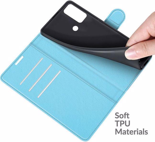 Actual product image MU Classic Litchi Leather Bookcover Series (Wiko Power U30)