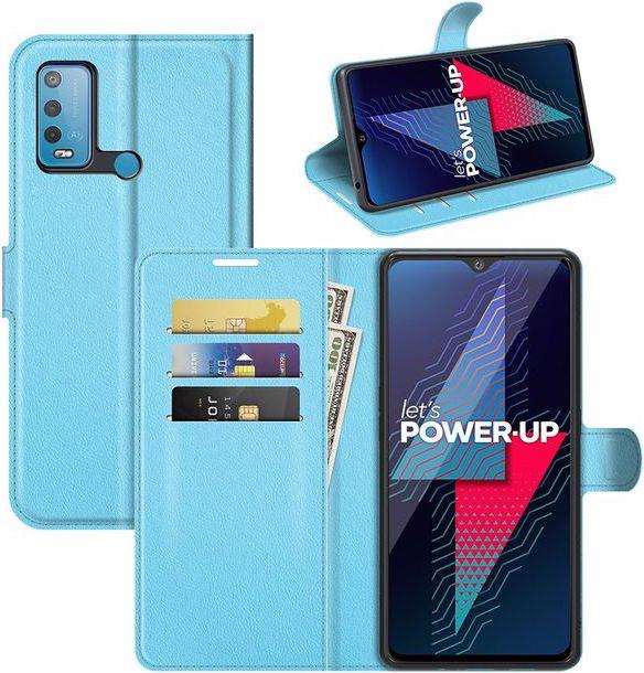 Actual product image MU Classic Litchi Leather Bookcover Series (Wiko Power U30)