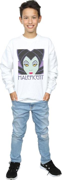 Immagine prodotto Disney Maleficent Cropped Head Felpa Ragazzi (140, 146)