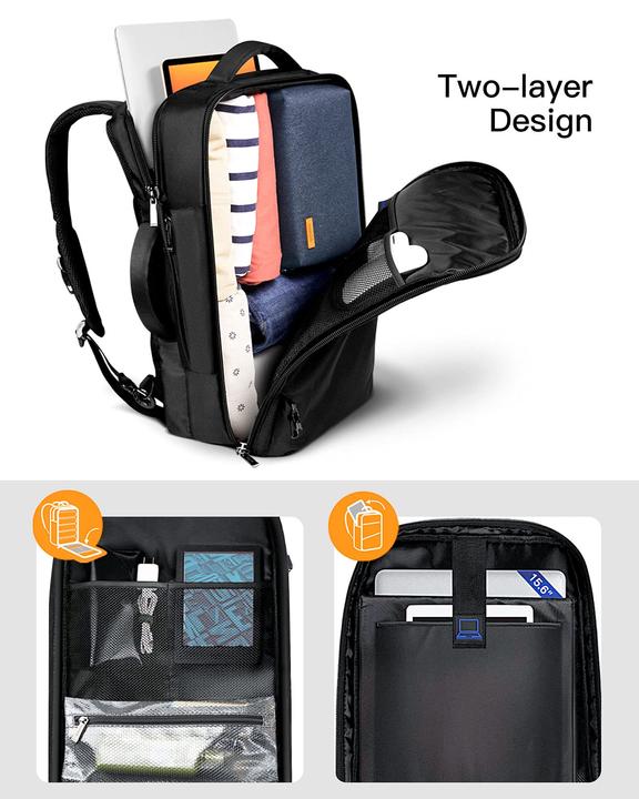 Actual product image Inateck 40L Travel Backpack (40 l)