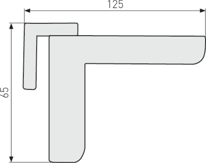 Produktbild Abus Türschliesser 2603 (Zimmertür, Eingangstür, Holztür, Balkontür, Indoor)