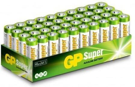 Produktbild GP Batteries Super Alkaline 15A/LR6 (40 Stk., AA)