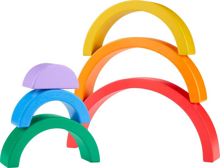 Produktbild Fisher-Price Stapelbarer Holz-Regenbogen
