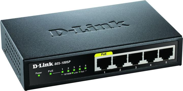 Immagine prodotto D-Link Des-1005p (5 Porti)