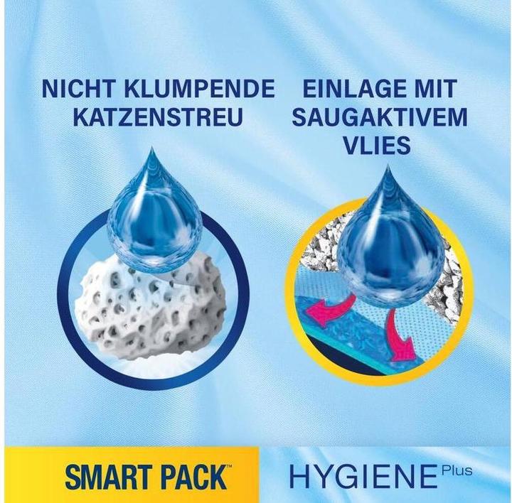 Produktbild Catsan Hygiene Plus Smart Pack™ (Biologisch abbaubar, Neutralisierend, Nicht klumpend, 3.90 kg)