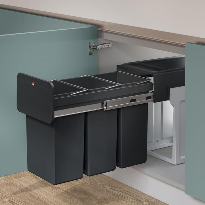 Produktbild Hailo EcoLine Design Trio L Einbausystem (30 l)