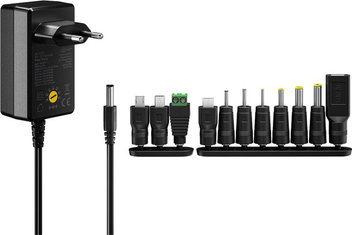 Produktbild Goobay Universal-Netzteil 3 V - 12 V