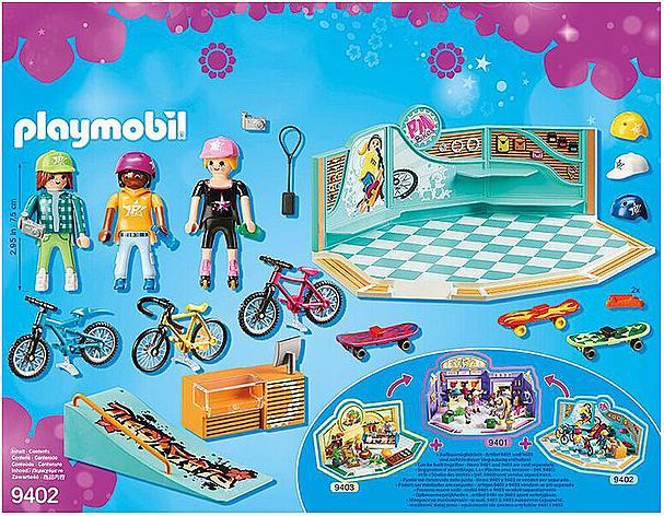 Actual product image Playmobil Bike Skate Shop (9402, Playmobil City Life)