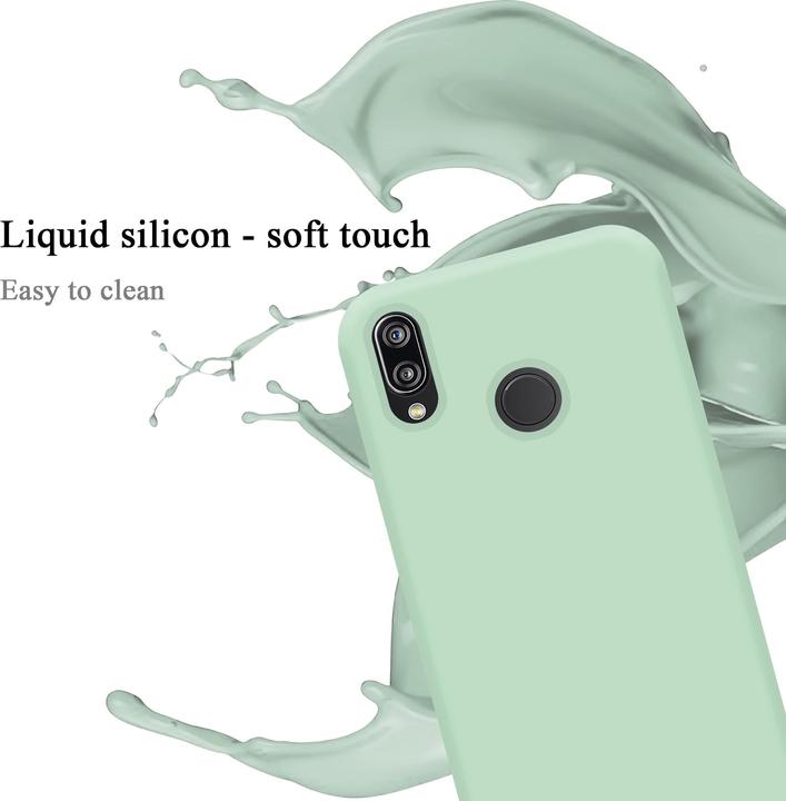 Actual product image Cadorabo TPU Liquid Silicone Case Cover (Huawei Nova 3E, Huawei P20 Lite)