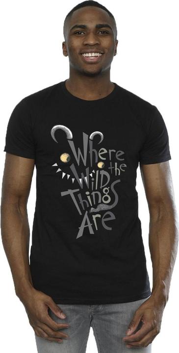 Immagine prodotto Where The Wild Things Are Monster Logo Maglietta Uomo (4XL)