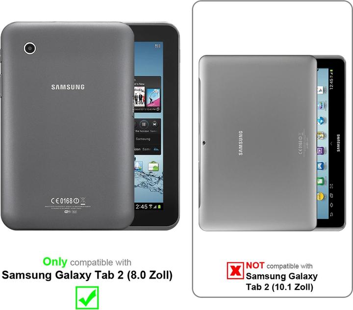 Produktbild Cadorabo Displayschutzglas (1 Stück, Galaxy Tab 2 (8.0))
