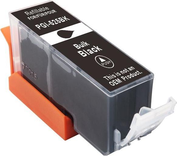 Actual product image Hermex Alternative ink cartridge to Canon PGI-525PGBK (PGBK)